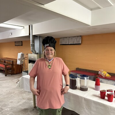 Paula Standridge, winner of our Chili Cookoff Contest!!