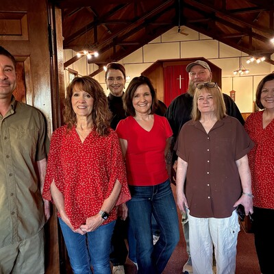 The Board members of the Latimer Lutheran Church Preservation Society